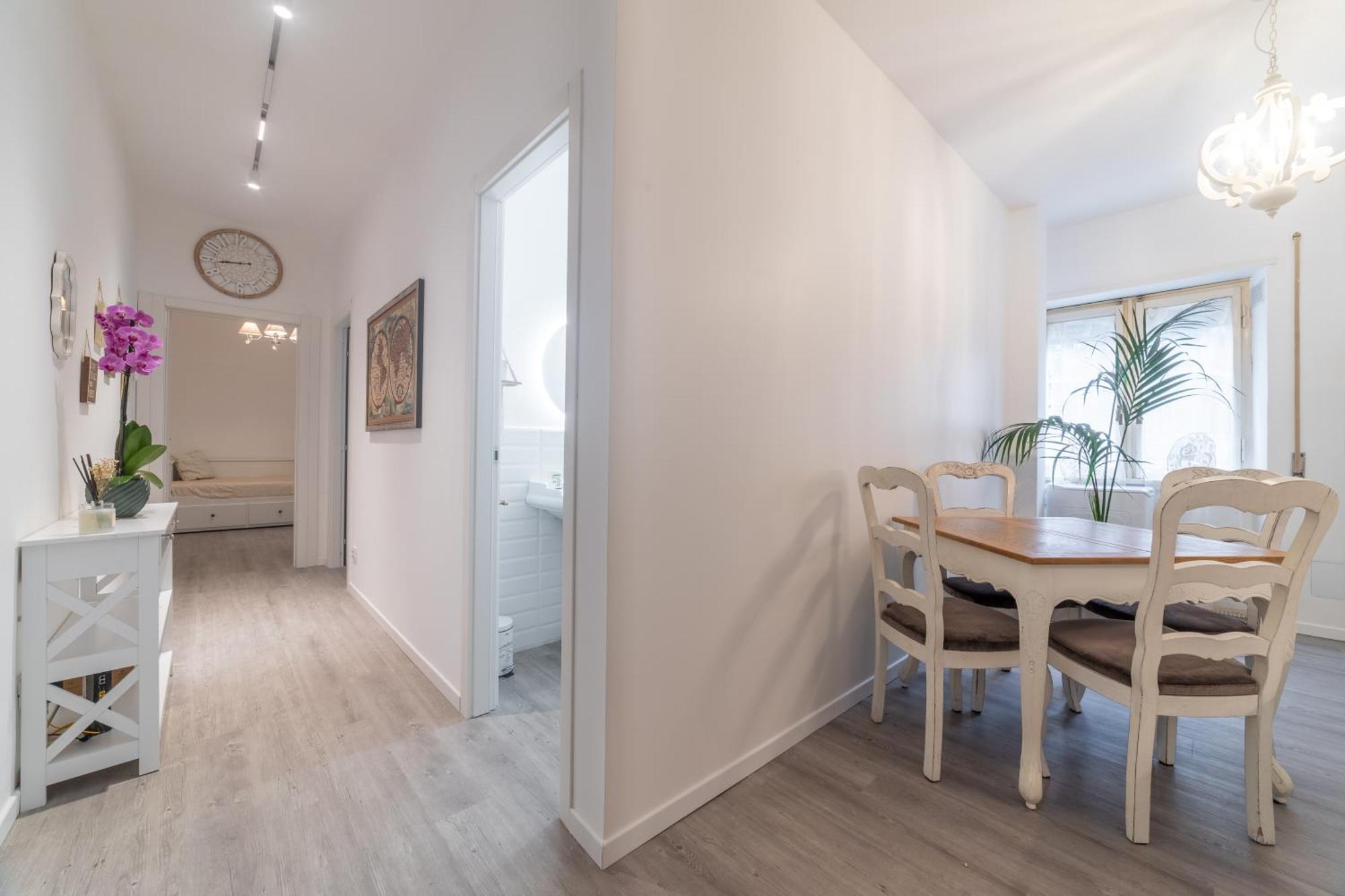 Appartement Vatican Shabby Double Bedrooms Rome